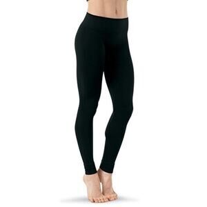 Dance Leggings Balera SM9148 Medium Child Black Seamless